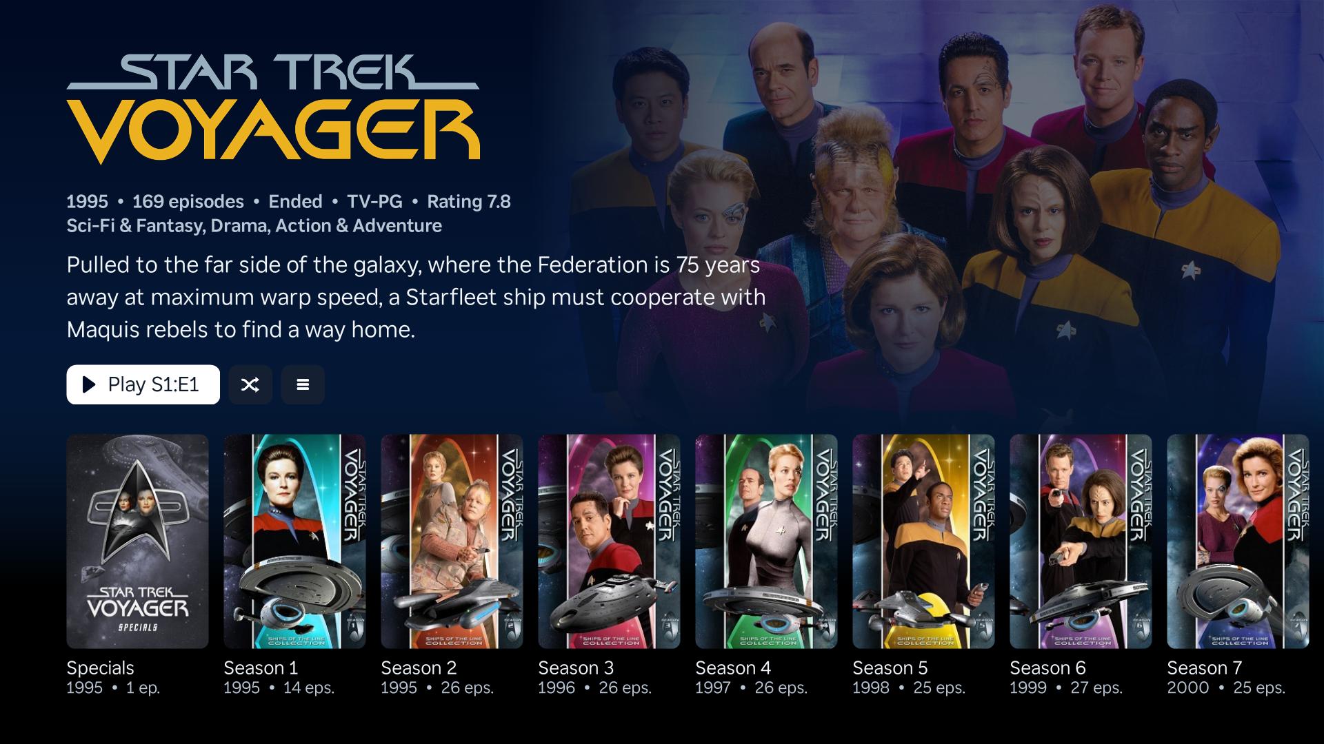 Starfin television series details